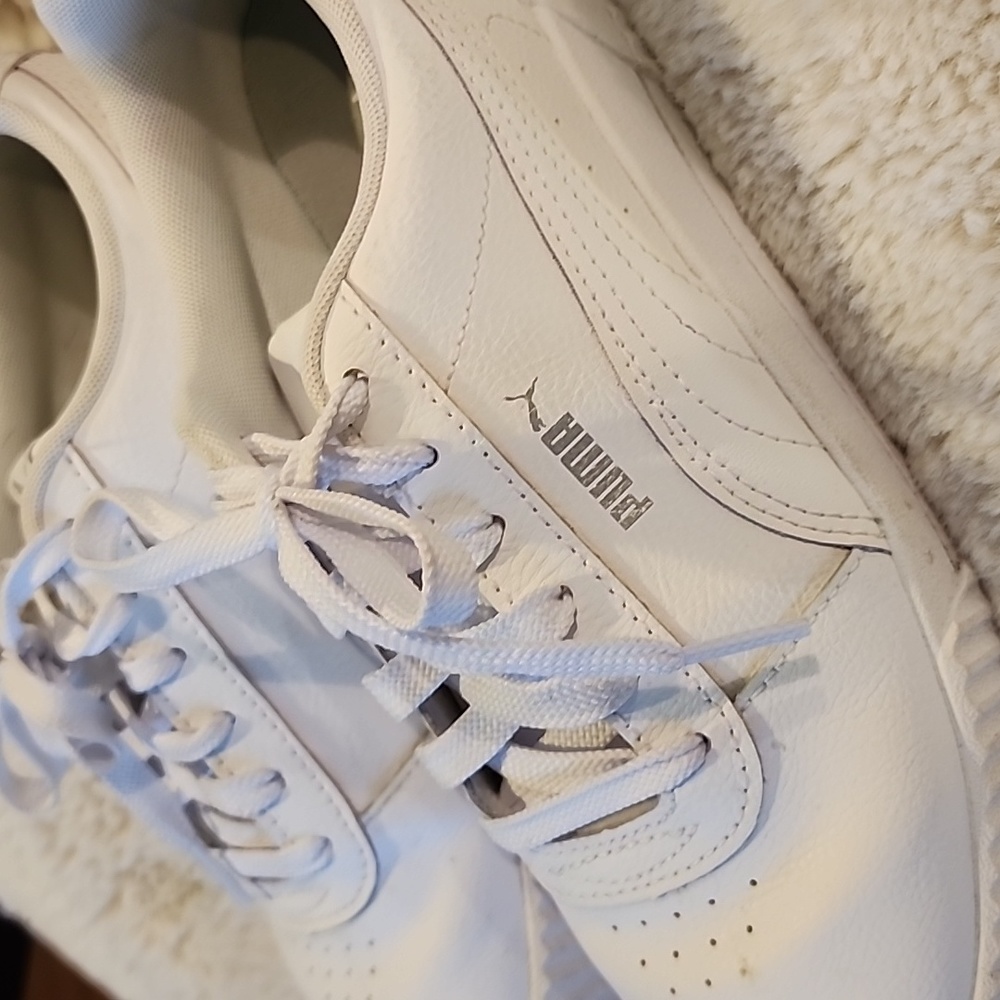 Puma sneakers.